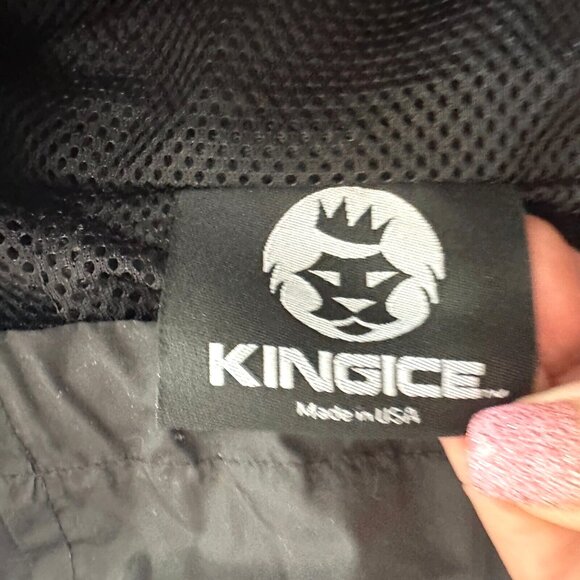 Death Road Records Track Suit Nylon Windbreaker Parachute Red Black Hooded - Picture 12 of 16